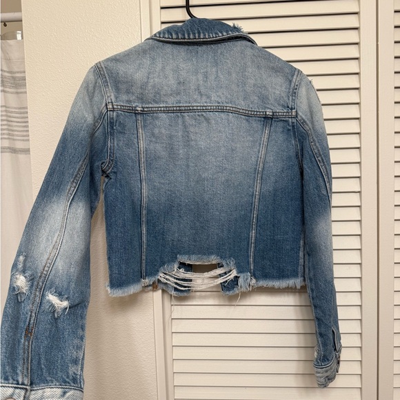 KanCan distressed Denim Jacket - Picture 4 of 4